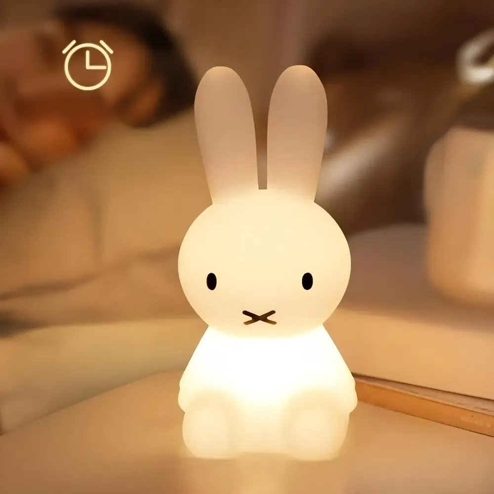 Veilleuse lapin avec minuterie – Image 2