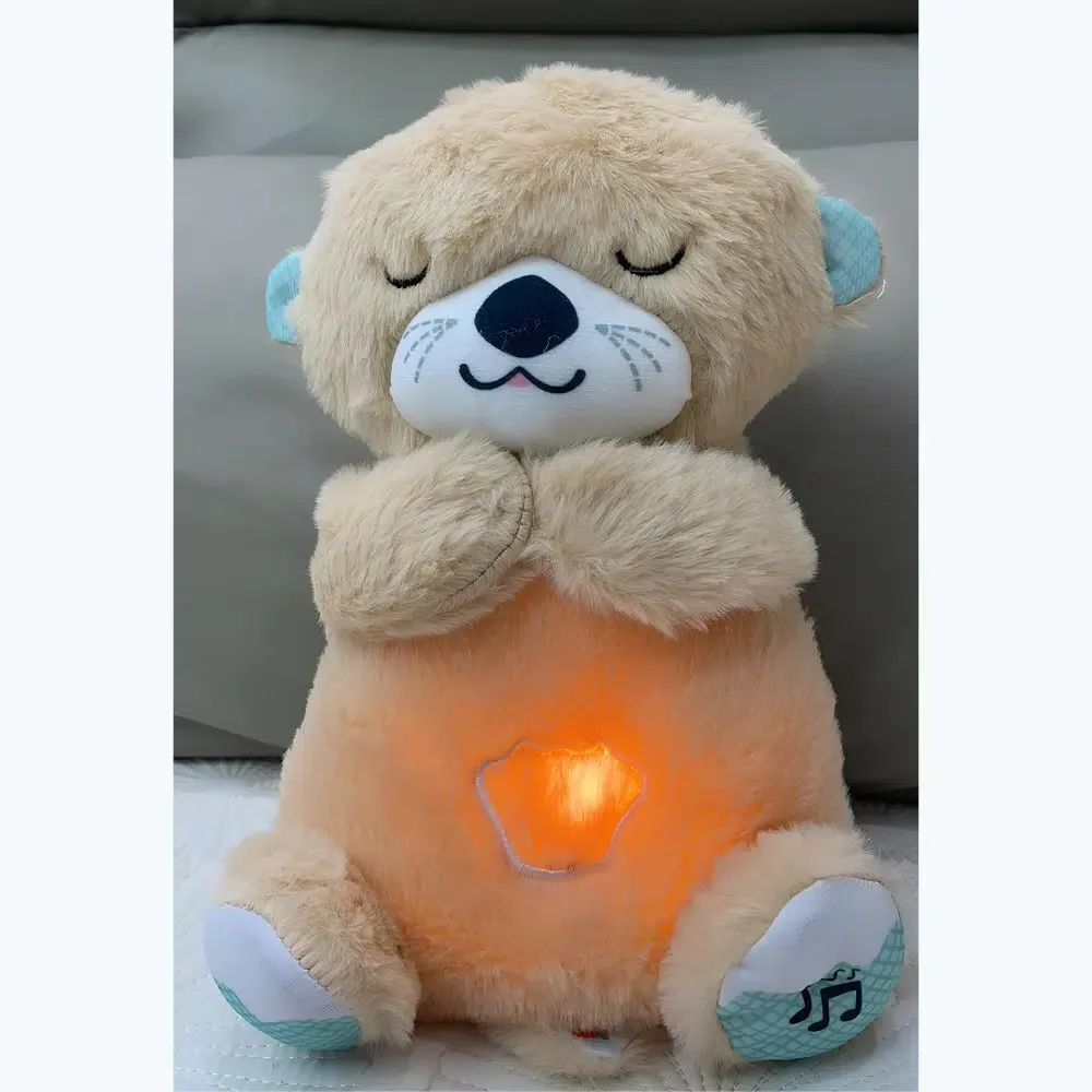 Veilleuse loutre respirante en peluche – Image 7