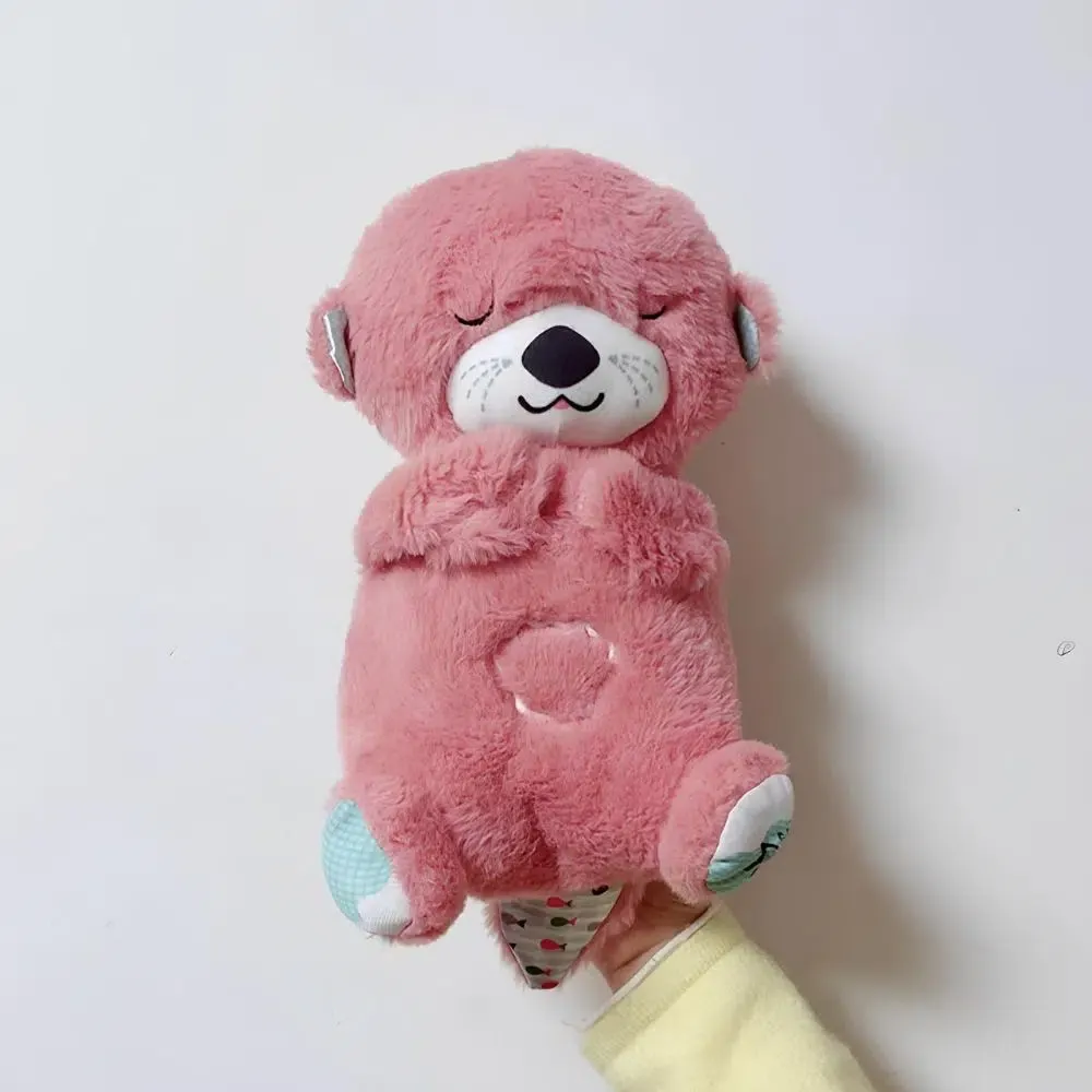 Veilleuse loutre respirante en peluche – Image 4