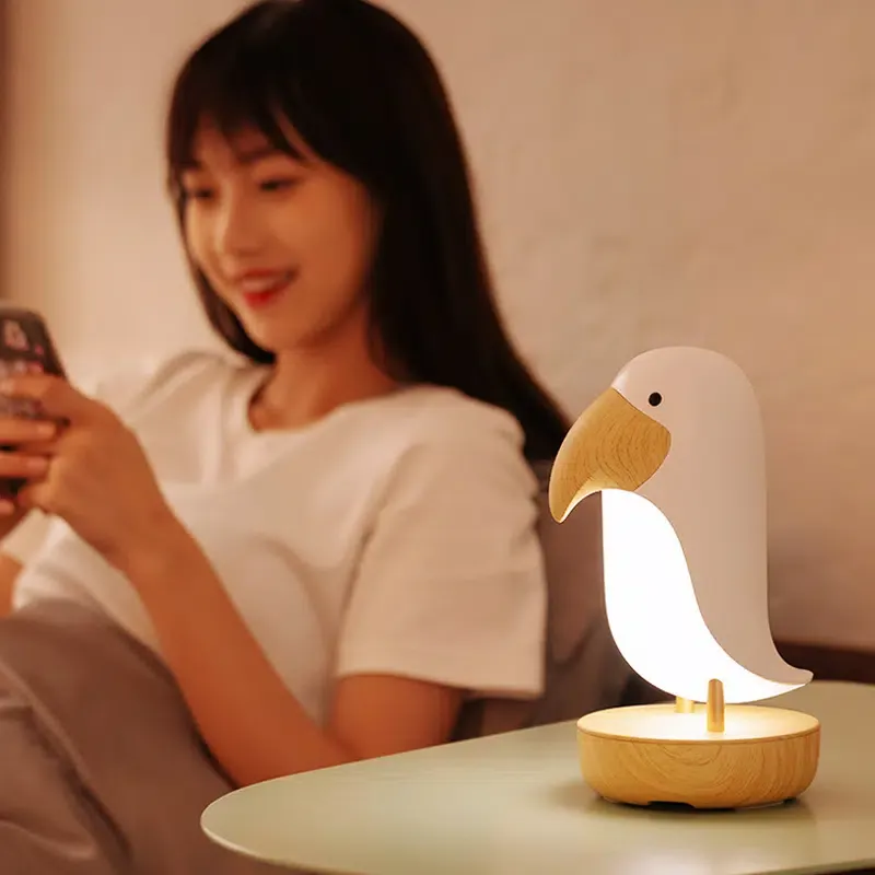 Veilleuse de nuit décorative en forme d’oiseau – Image 3