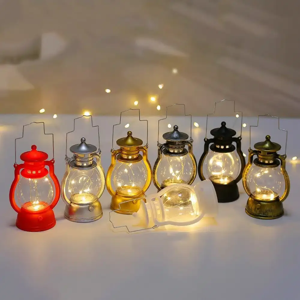 Veilleuse LED forme lampe rétro design – Image 2