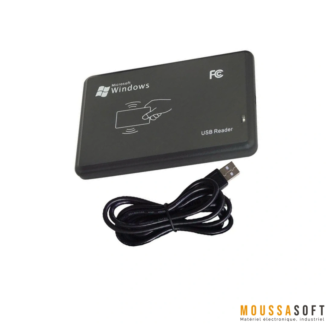USB RFID lecteur carte 125Khz EM4100, Window7