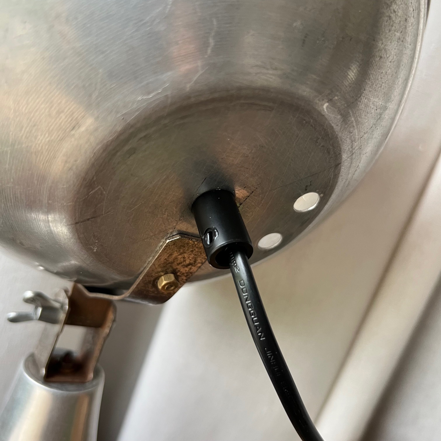 (création) Ancienne lampe chauffante restaurée – Image 8