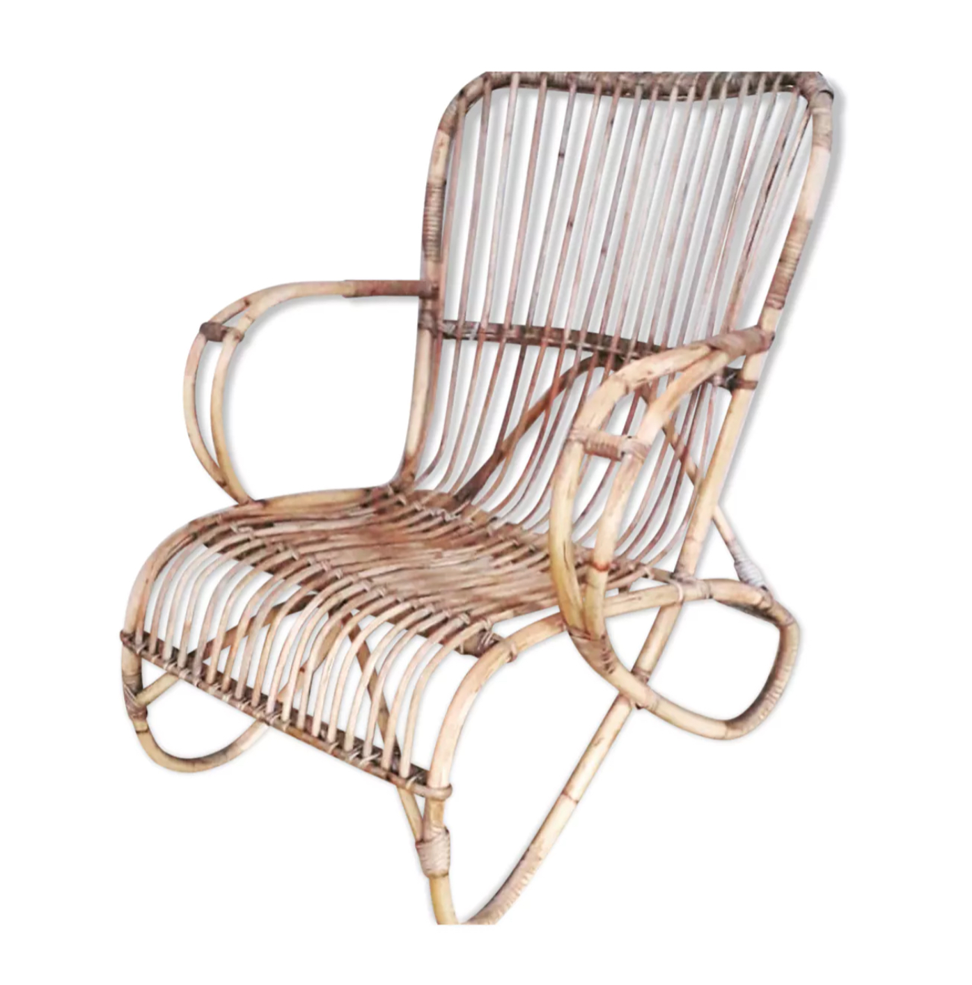 Fauteuil rotin