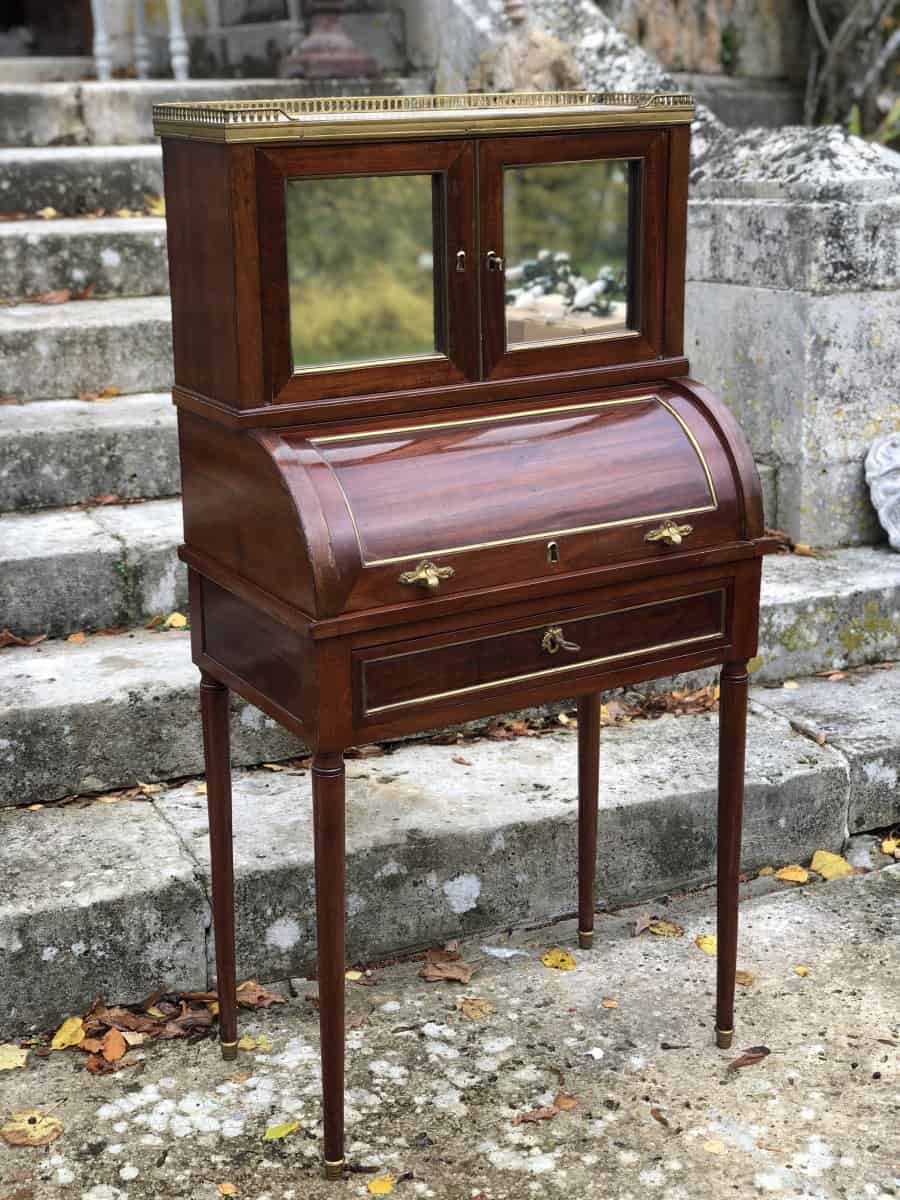 Bureau dos d’âne « Bonheur du jour » XIXe siècle