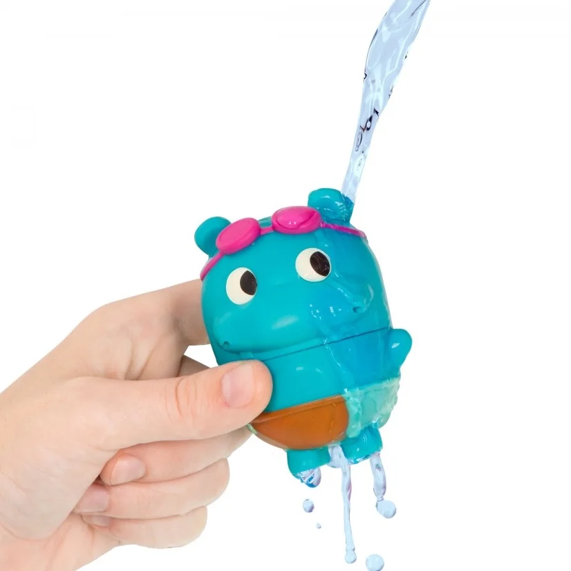 Jouet de bain bateau avec capitaine Hippo, PJP – Image 3